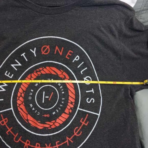 21 Pilots BlurryFace Claw Our Way Up, T-Shirt (L or XL) Men's or Women's - Picture 3 of 5